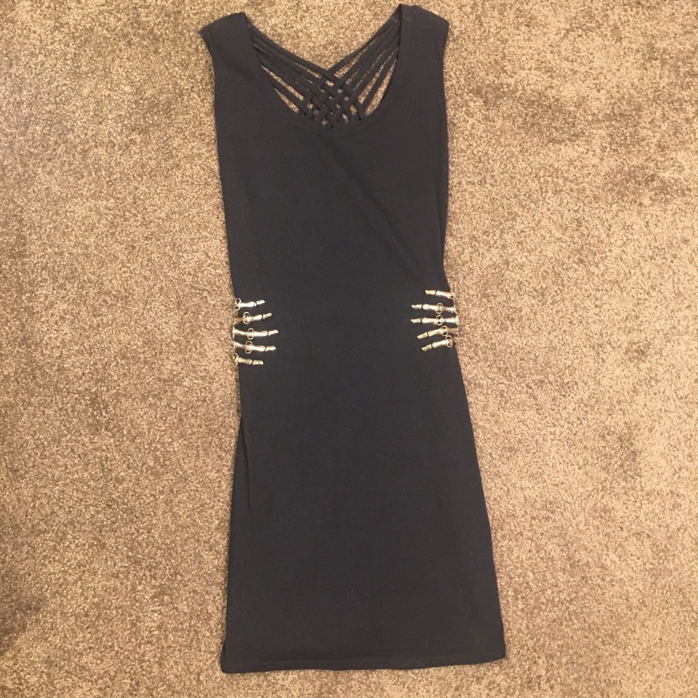 Little Black Dress from Dollskill w Skull detail